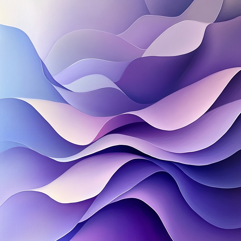 Georgia O’Keeffe Inspired Lavender Petal Symphony Numbered painting kits