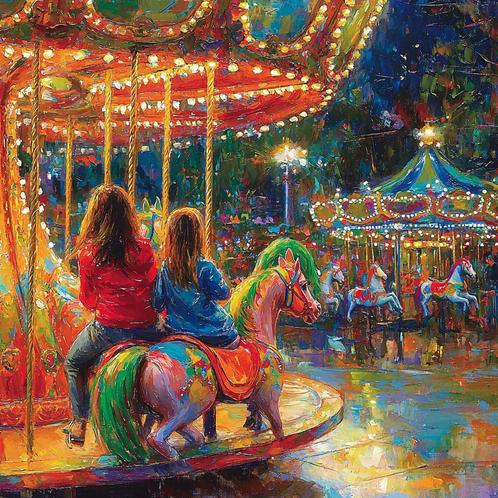 Carousel Of Laughter Paint By Numbers Kits