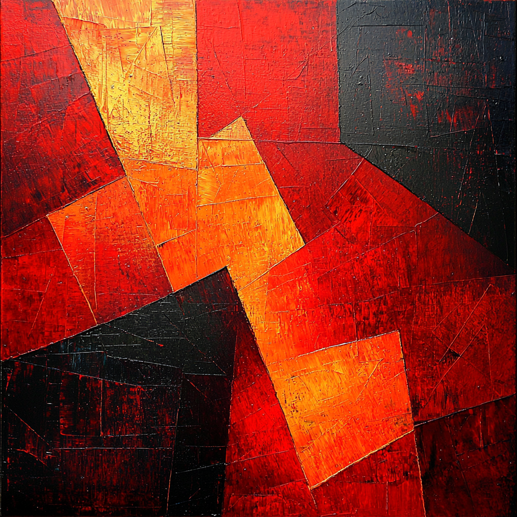 Caravaggio Inspired Embers Of Passion Numbered Painting Kits