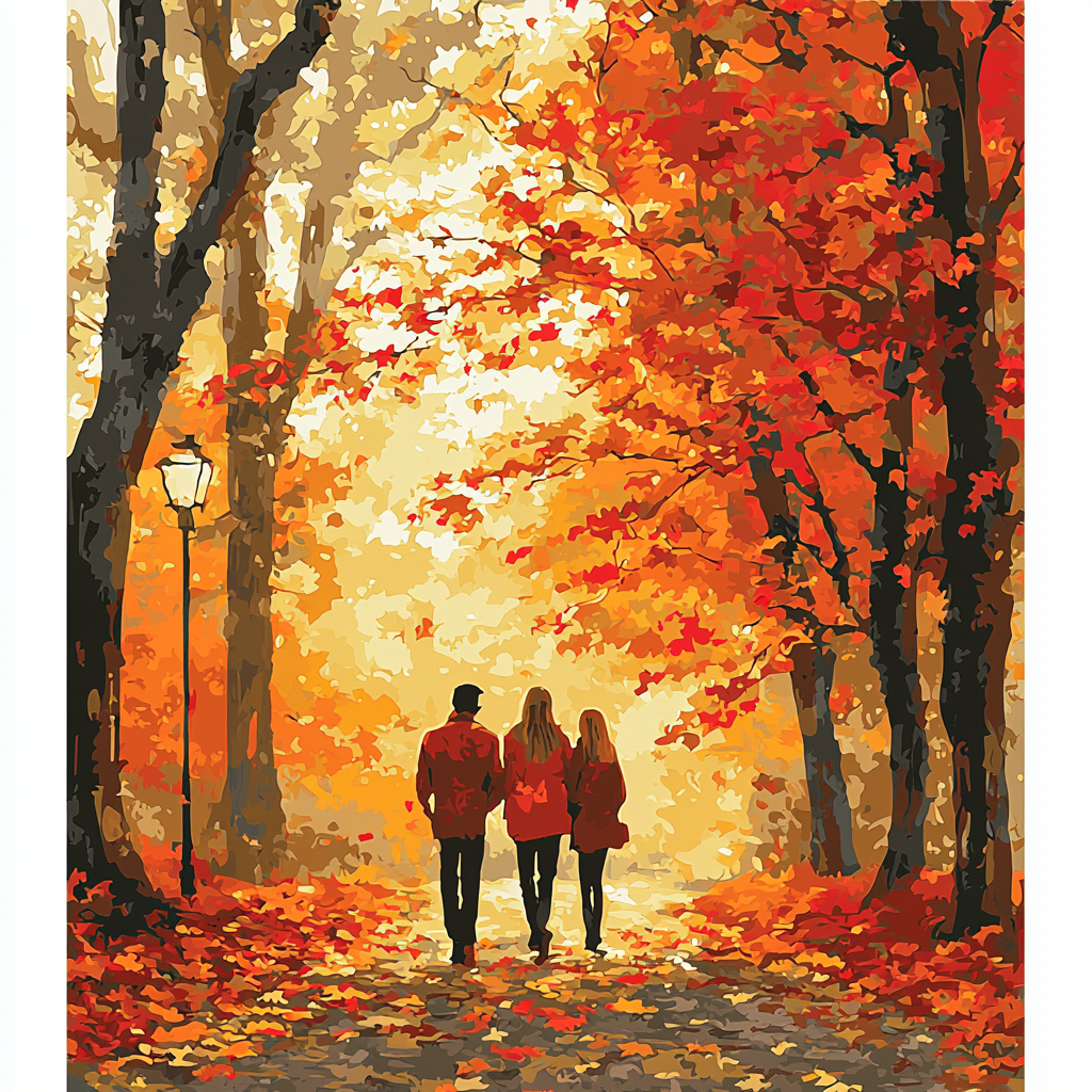 A Stroll Through Memories Paint By Numbers Art