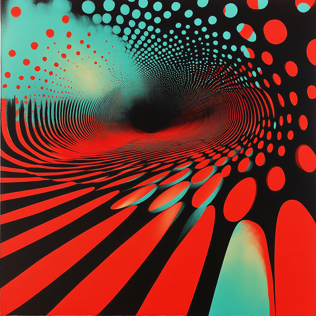 Yayoi Kusama Inspired Infinite Nebula Painting by numbers kit