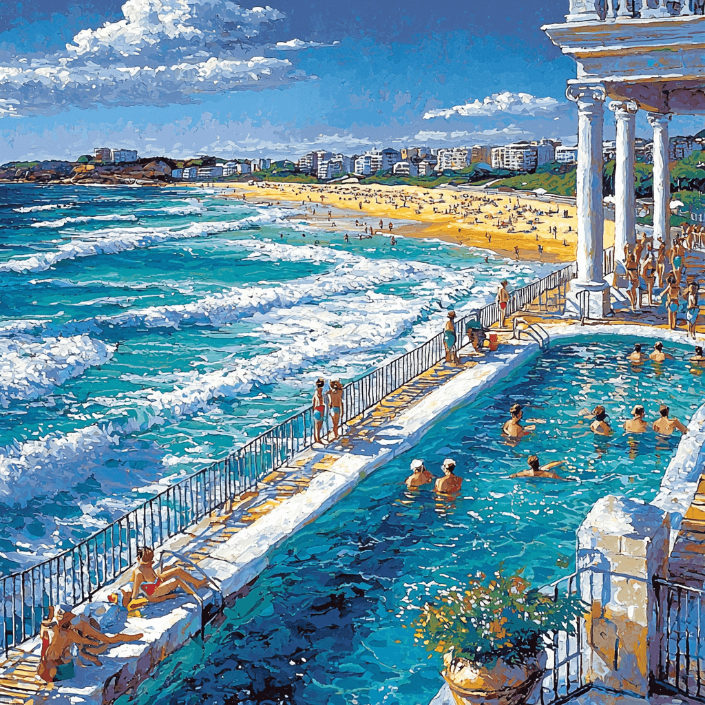 Bondi Icebergs Club Numbered Painting Kits