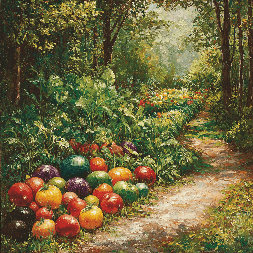 Pierre-Auguste Renoir Inspired Culinary Gardens Painting By Numbers Kit