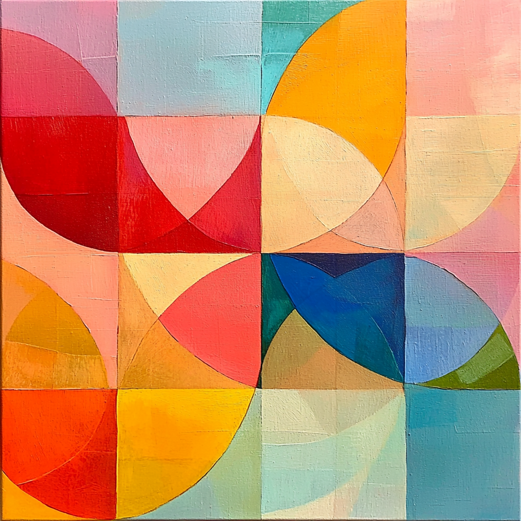 Paul Klee Inspired The Colorful Whisper Number Painting