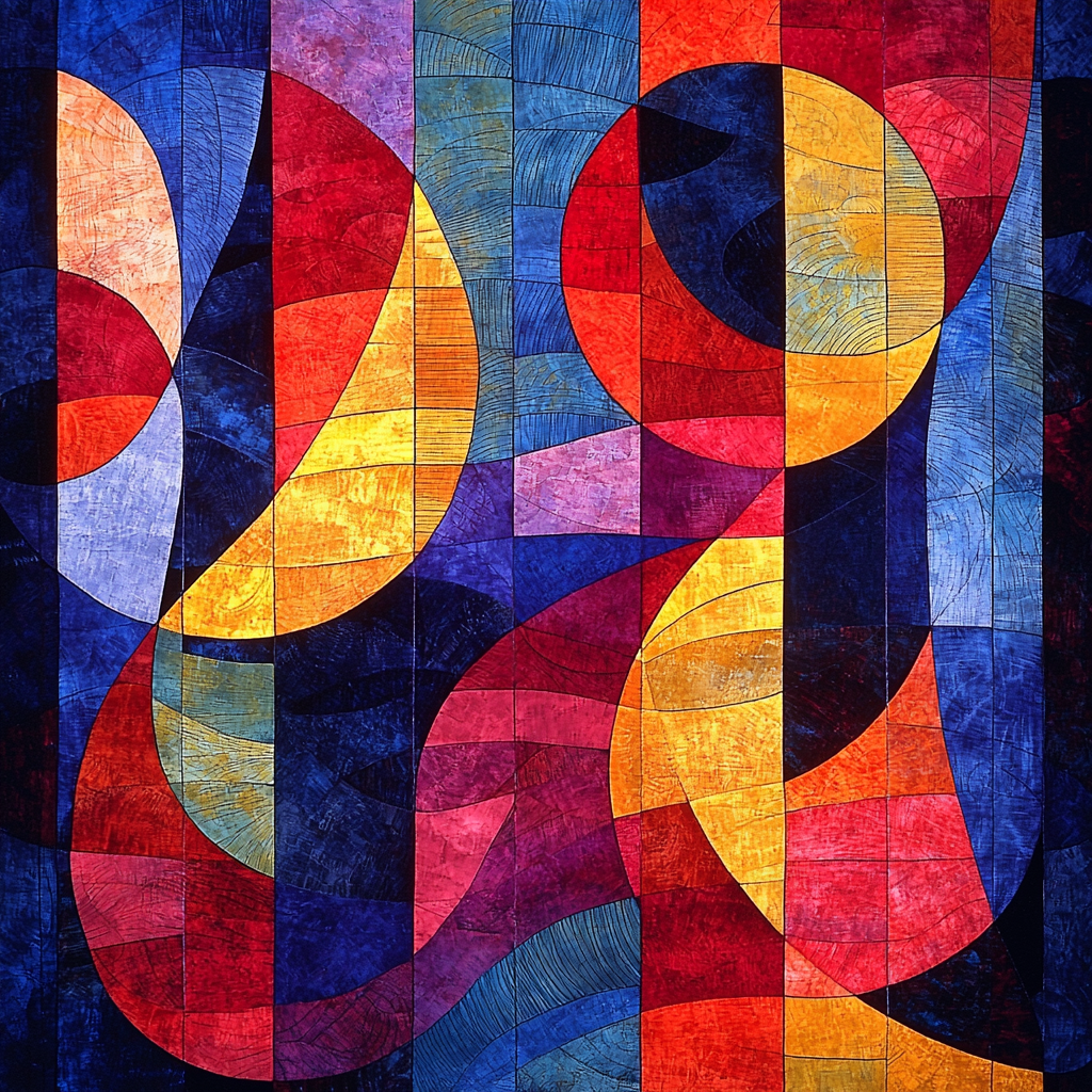 Paul Klee Inspired Rhythms Of Sound DIY Paint By Numbers