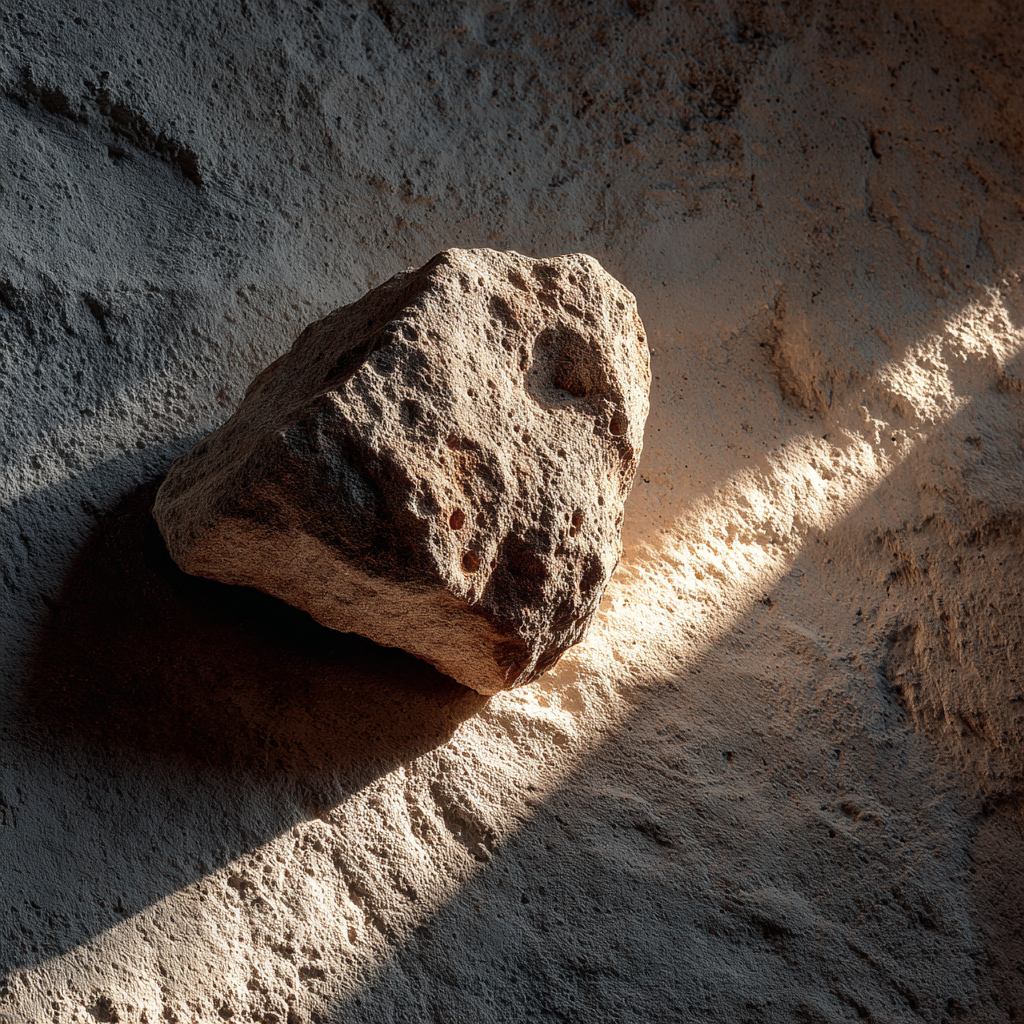 Caravaggio Inspired Lunar Rock paint by color