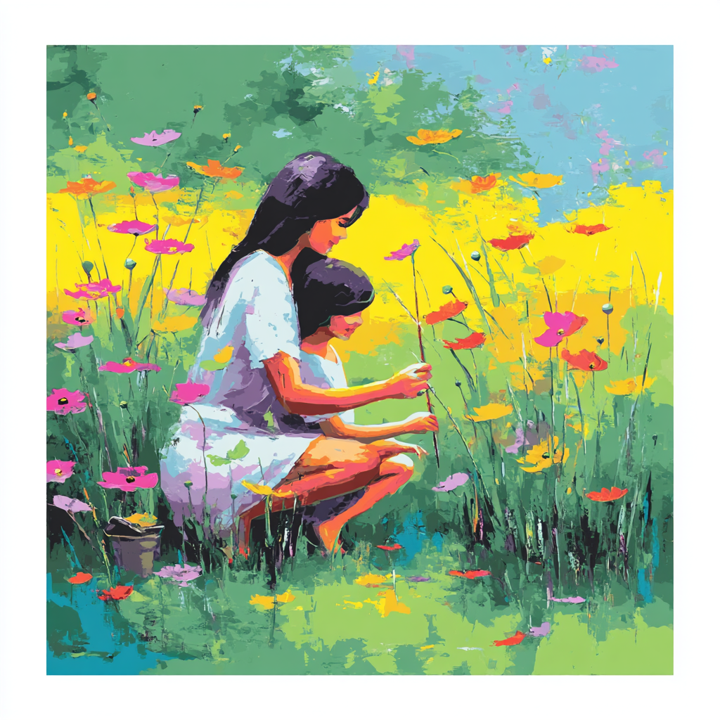 Floral Festivity Paint By Numbers