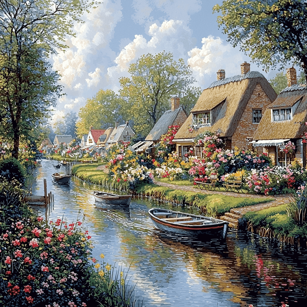 Giethoorn Paint By Color