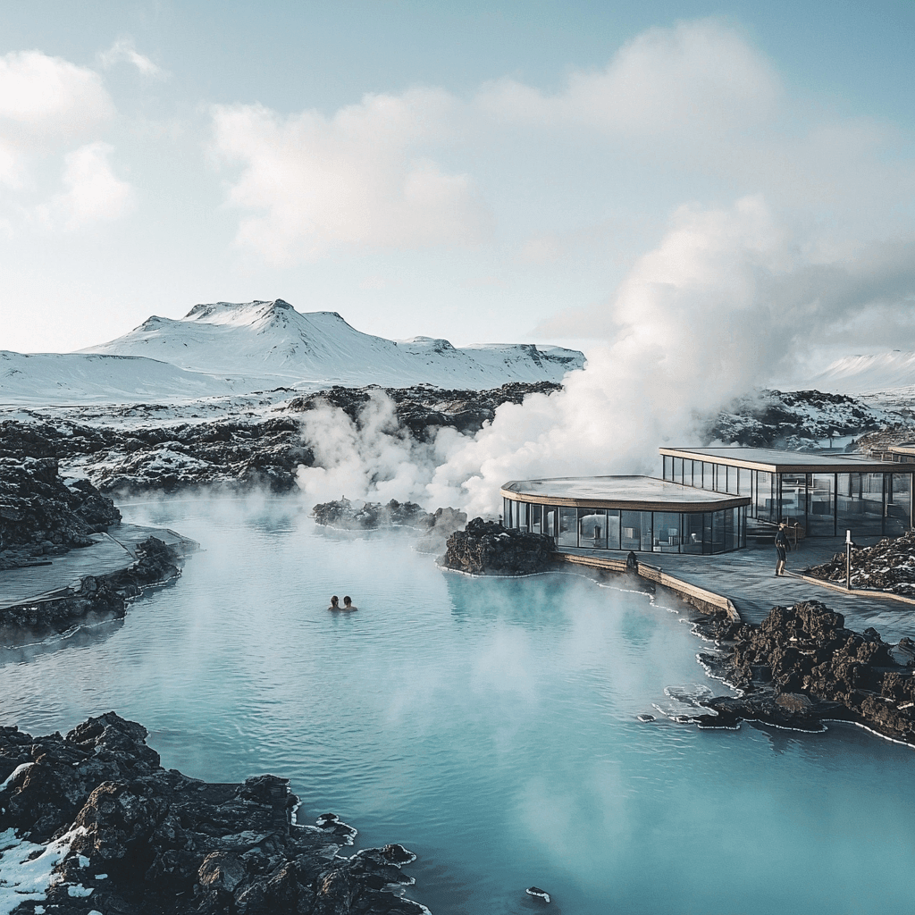 Blue Lagoon - Reykjavik Paint By Number