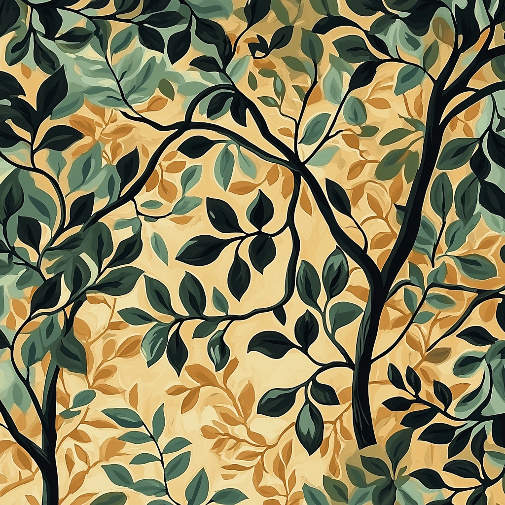 Nandalal Bose Inspired Whispers Of The Ancient Grove Paint By Numbers Art