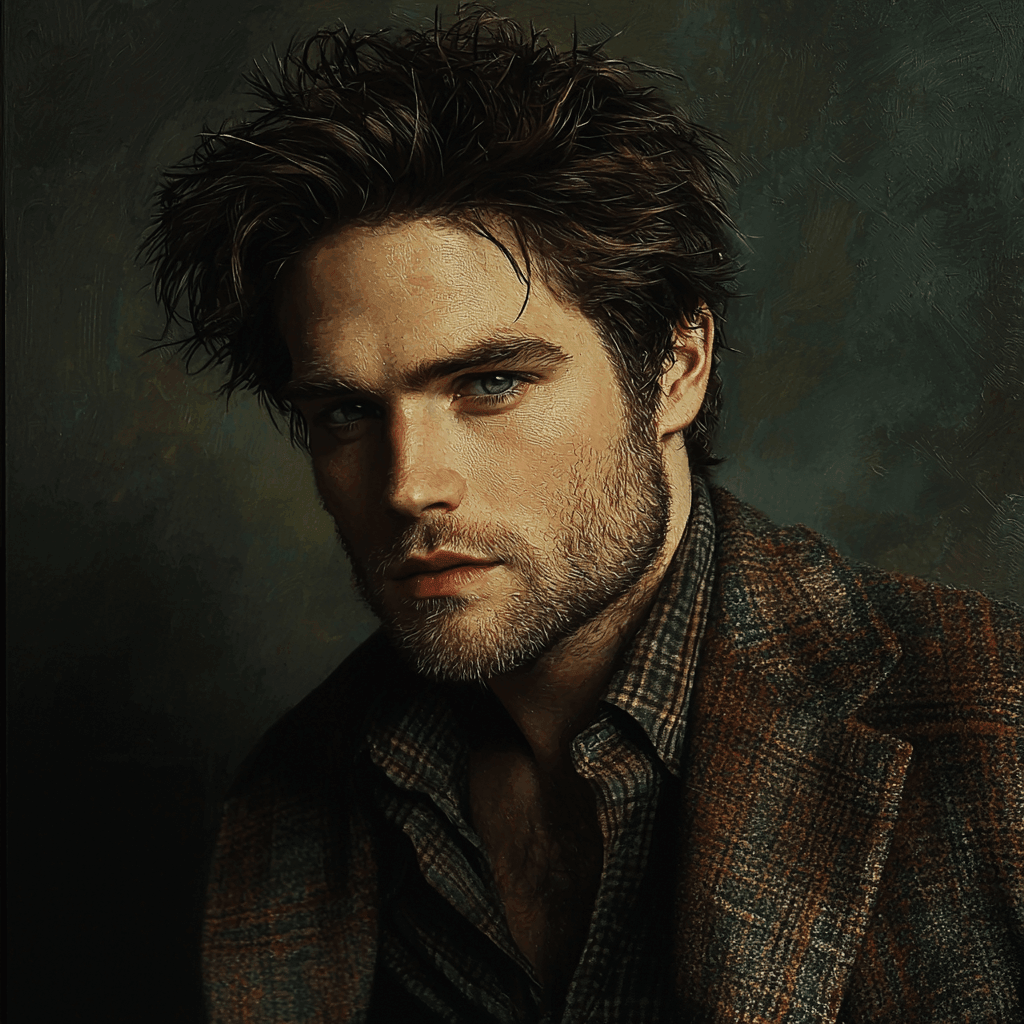 Robert Pattinson: From Twilight To Timeless Artistry Painting Number Kit