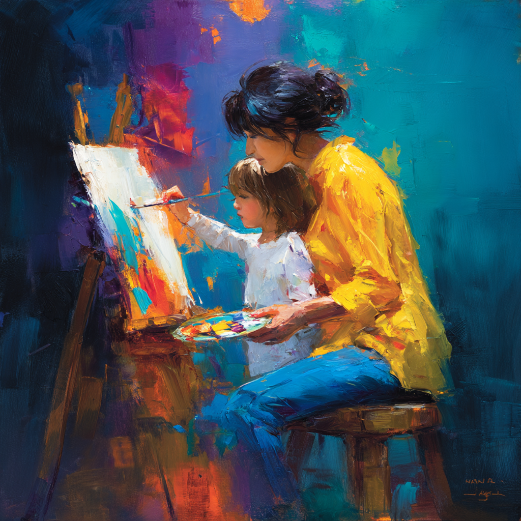 Canvas Of Love Painting Number Kit