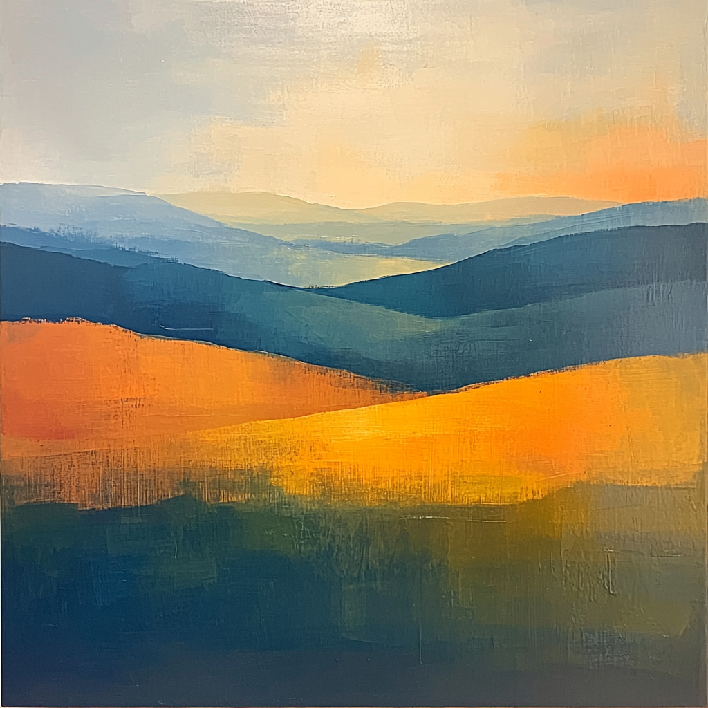 Paul Cézanne Inspired Solstice Reflections Numbered Painting Kits