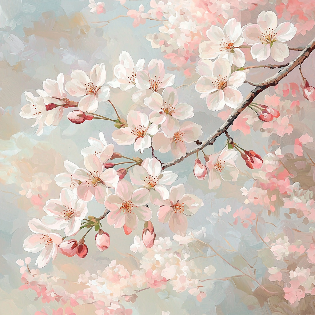 Leonardo Da Vinci Inspired Silent Blossom DIY Paint By Numbers