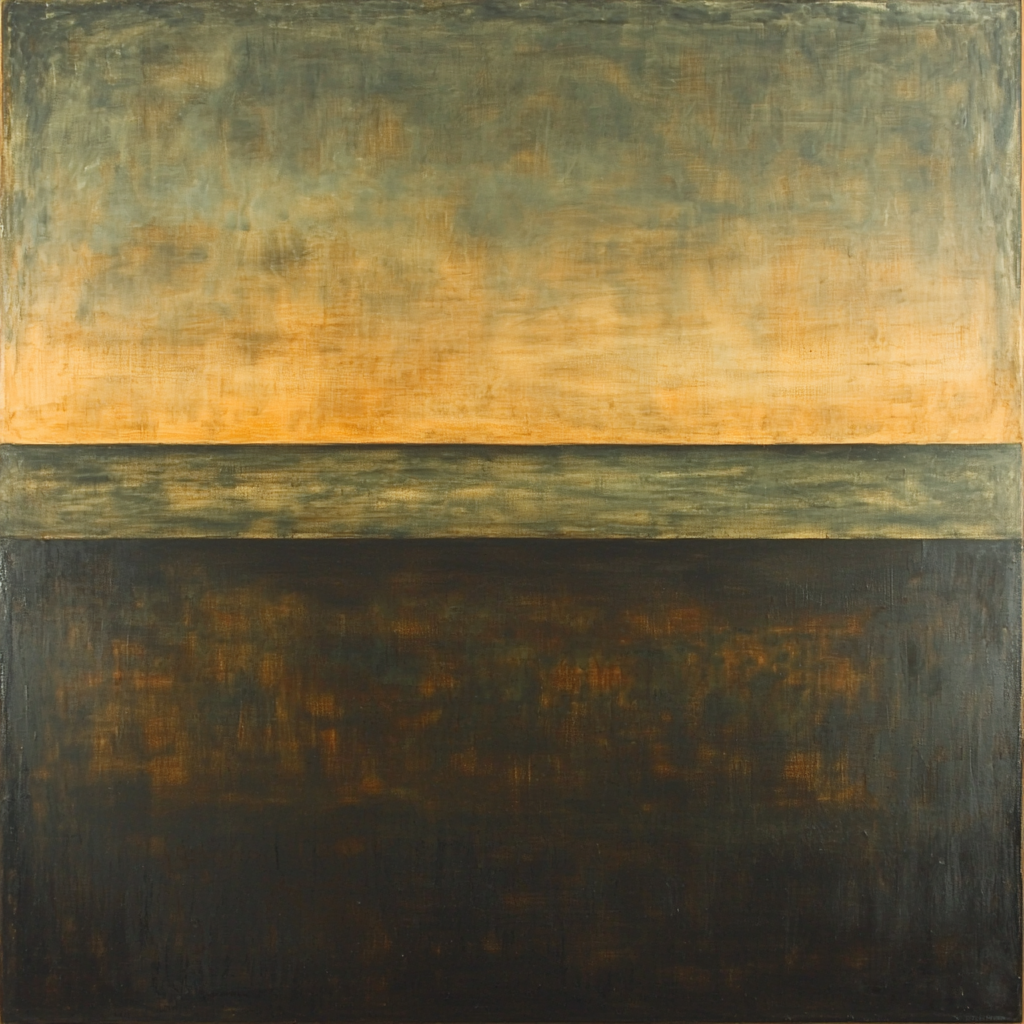 Mark Rothko Inspired Earthbound Reflections Painting By Numbers Kit