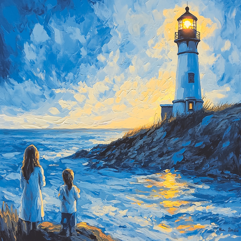 Guiding Light Of A Mother DIY Paint By Numbers