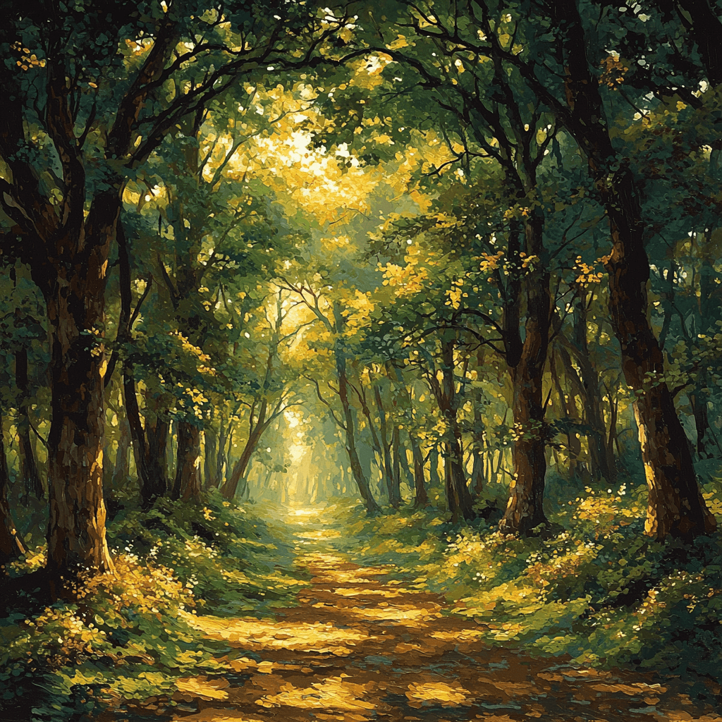 Rembrandt Inspired Baroque Forest Majesty DIY Paint By Numbers