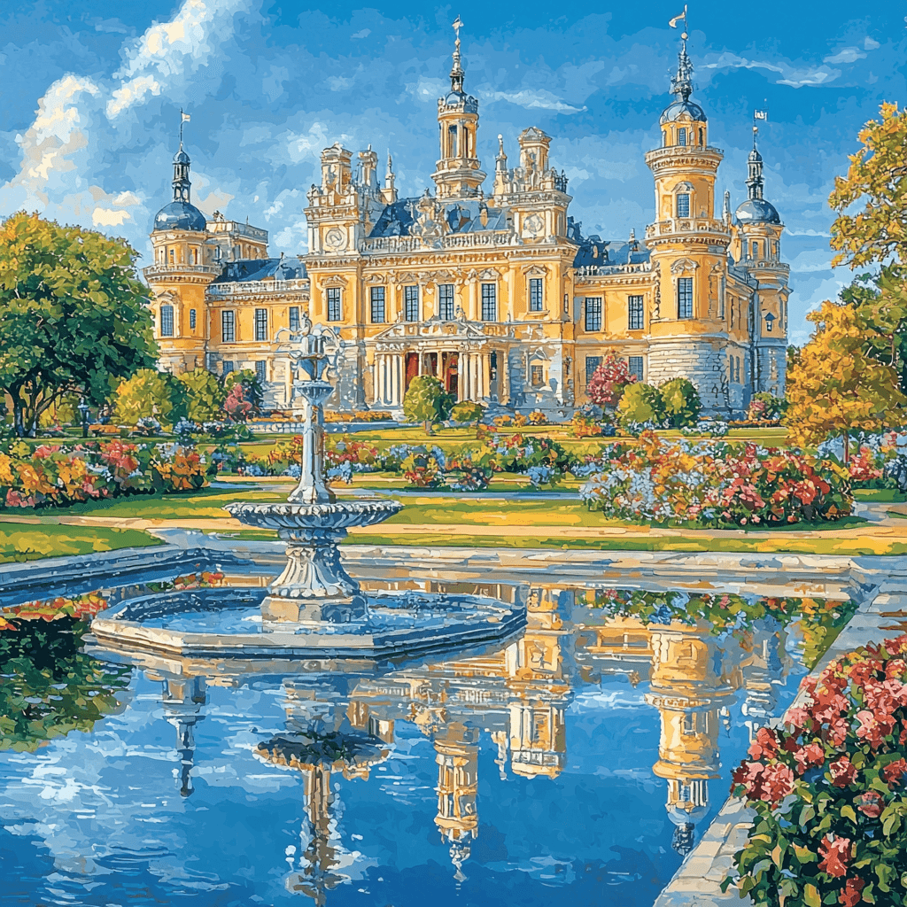 Frederiksborg Castle - Hillerod Numbered Painting Kits