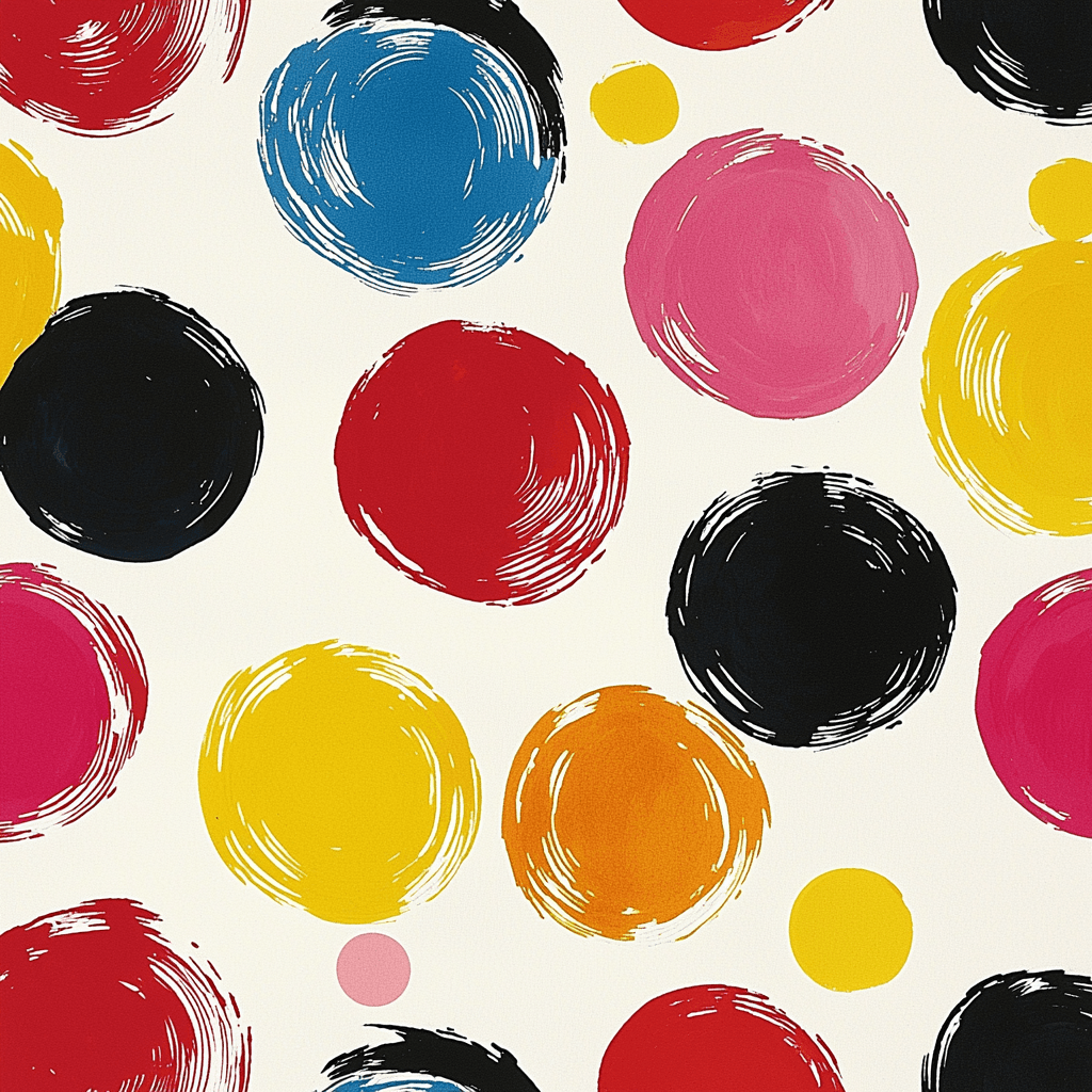 Yayoi Kusama Inspired Serene Dot Connection Painting Number Kit