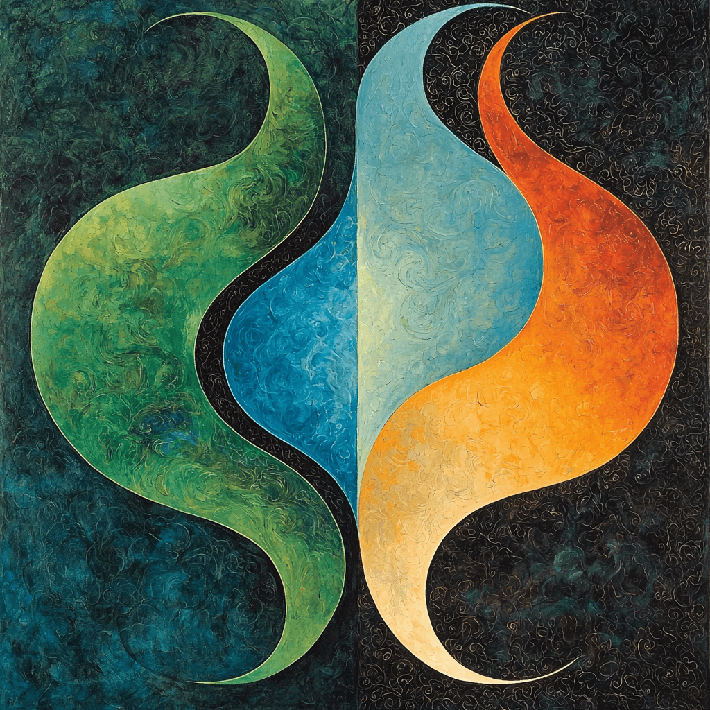 Max Ernst Inspired The Harmony Of Elements DIY Paint By Numbers