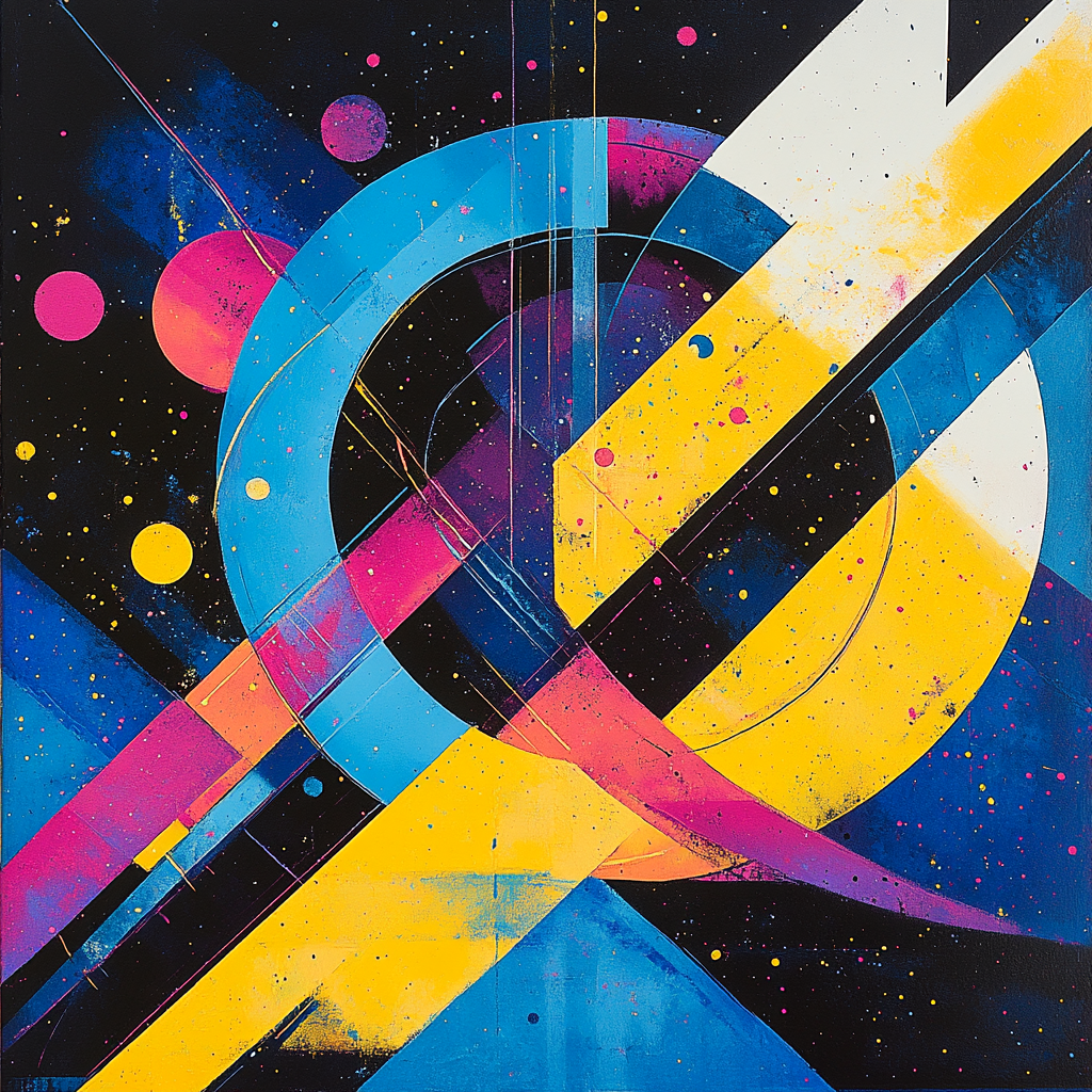 Wassily Kandinsky Inspired Space Opera Paint by numbers kits