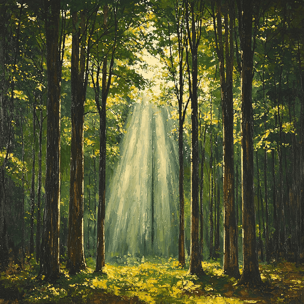 Thomas Cole Inspired Echoes Of The Forest Paint By Numbers Kits