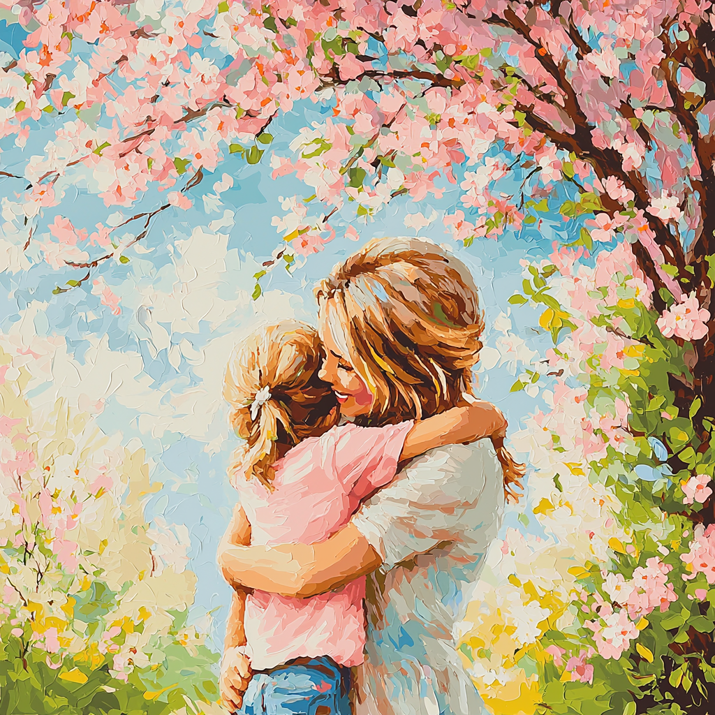 Spring’s Eternal Embrace Paint By Number