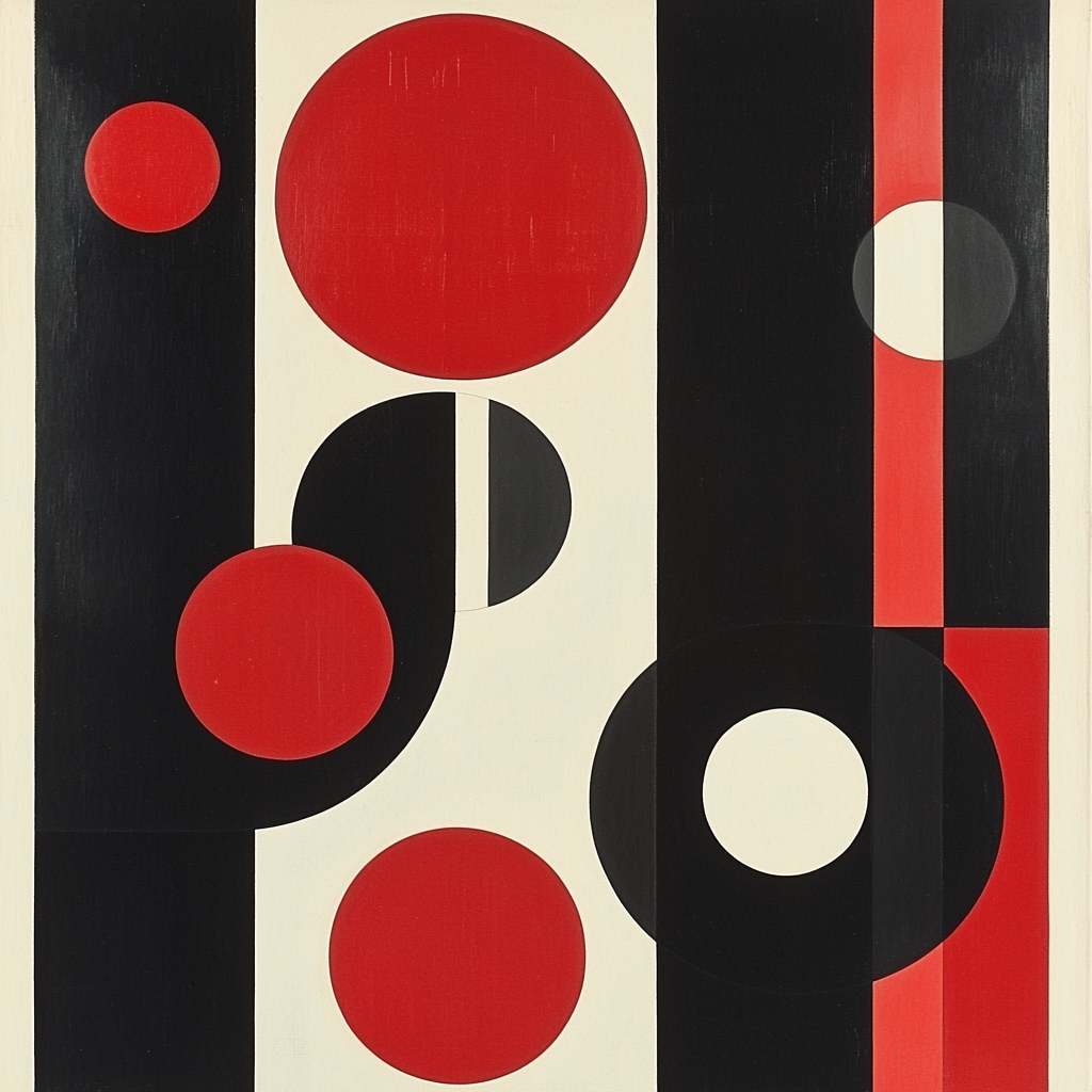 Kazimir Malevich Inspired Spatial Rhythm Paint By Color