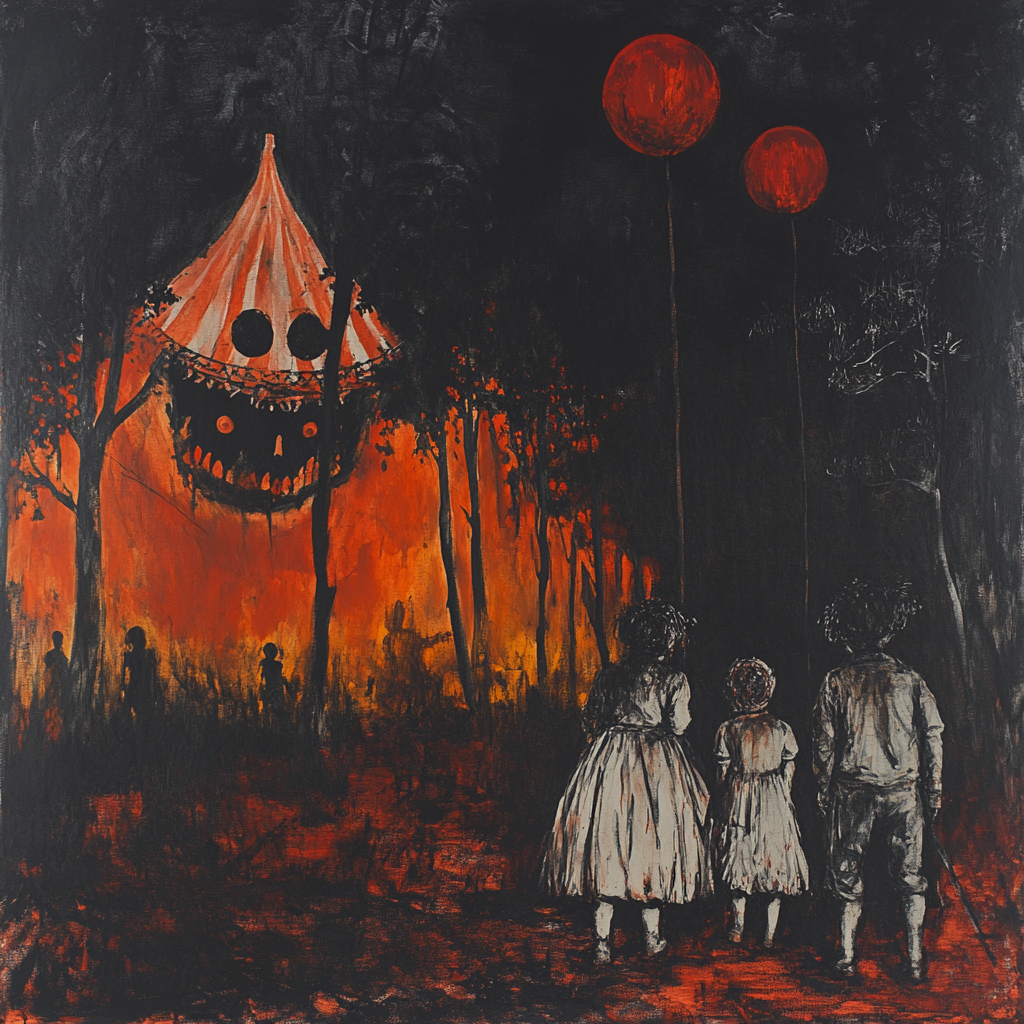 Francisco Goya Inspired Dark Carnival Paint by numbers kits