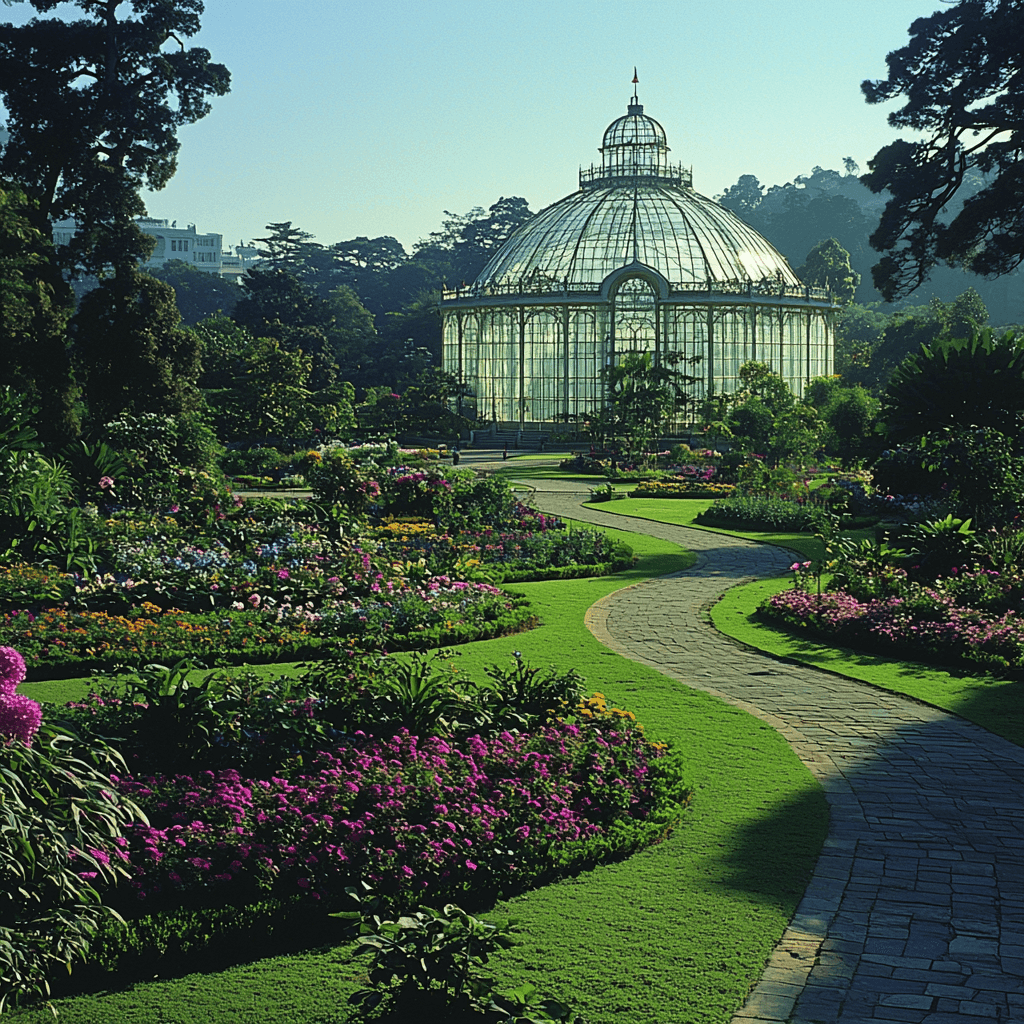 Lalbagh Botanical Garden - Bangalore Paint By Color