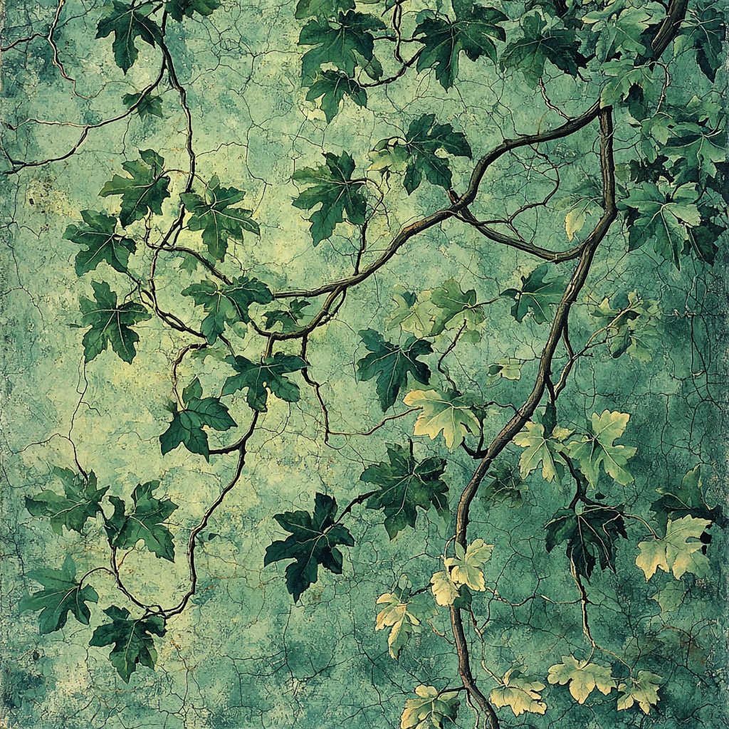 Michelangelo Inspired Verdant Sanctuary Paint By Numbers