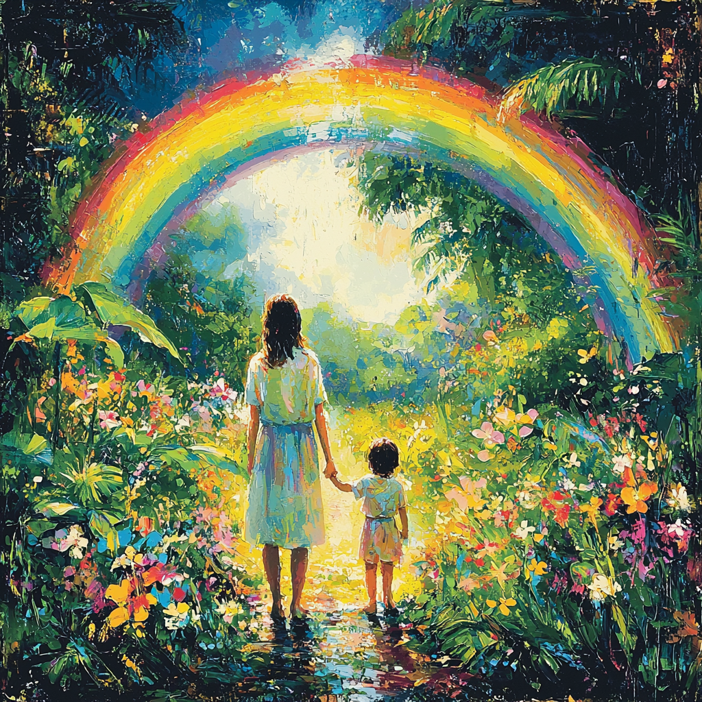 Together Under The Rainbow Paint By Numbers