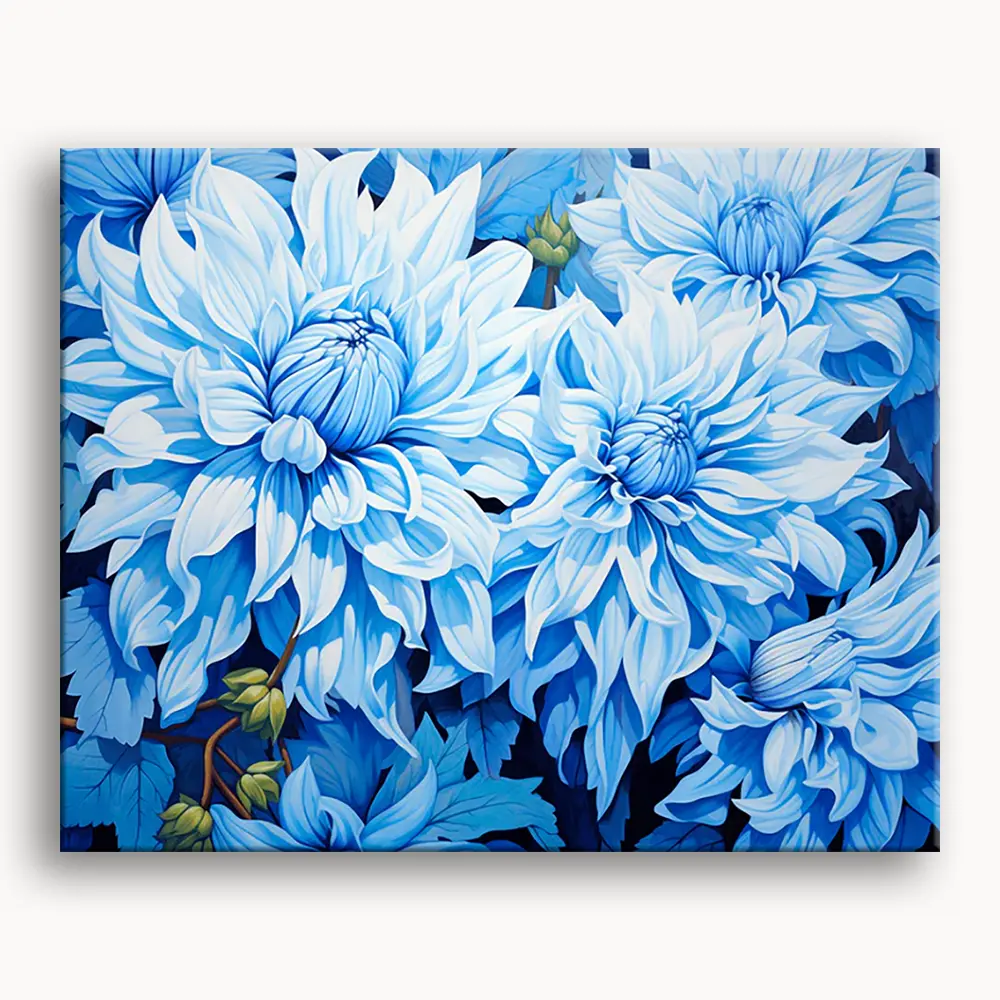 Happy Painting Exclusive DIY Paint by Number Kit Stress Relief Relaxation Toys Beginner Painting Kits Handicrafts with Lions Flowers & Birds Designs