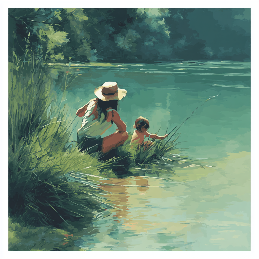 Shared Moments Of Reflection Paint By Number