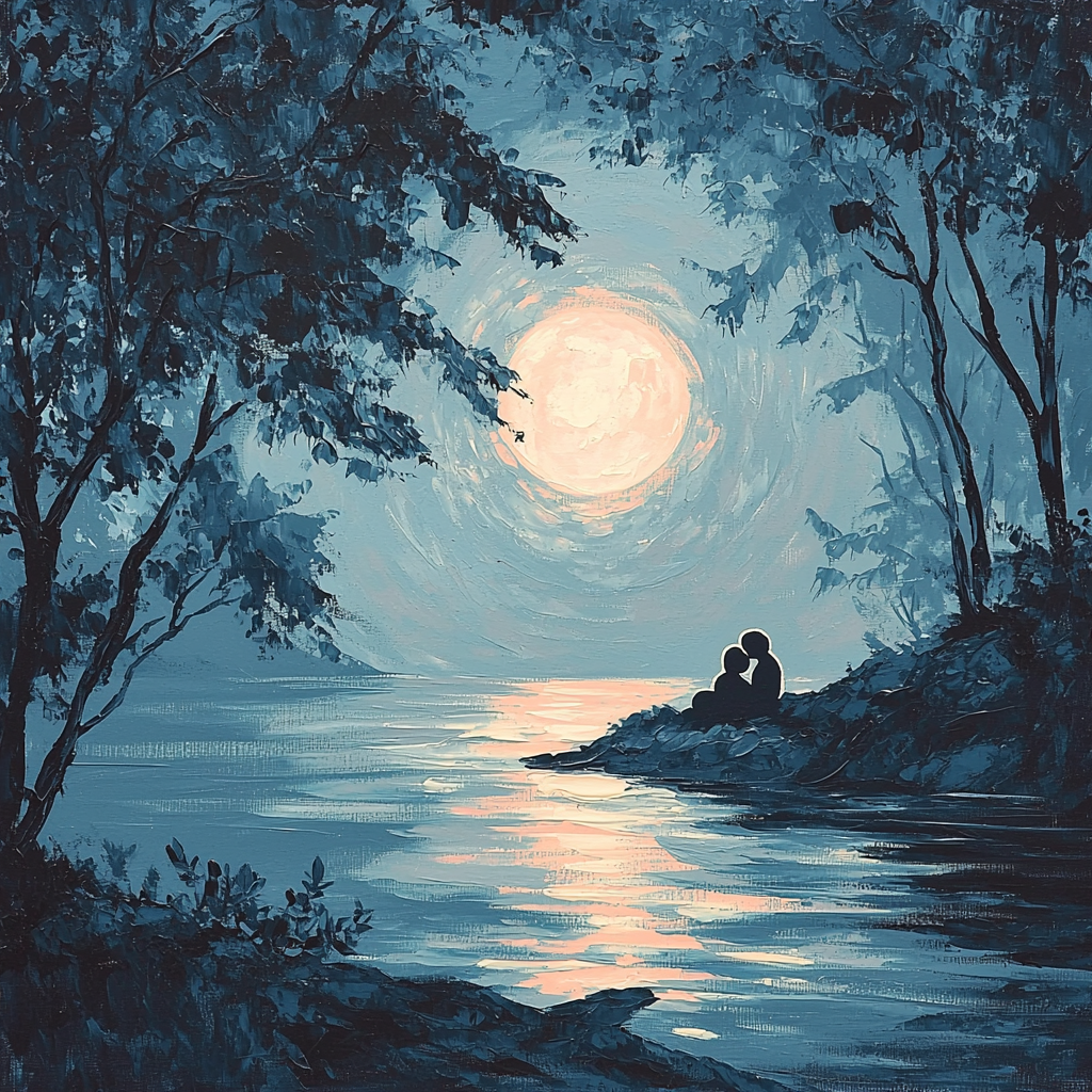 Lullaby Under The Moon Paint By Numbers