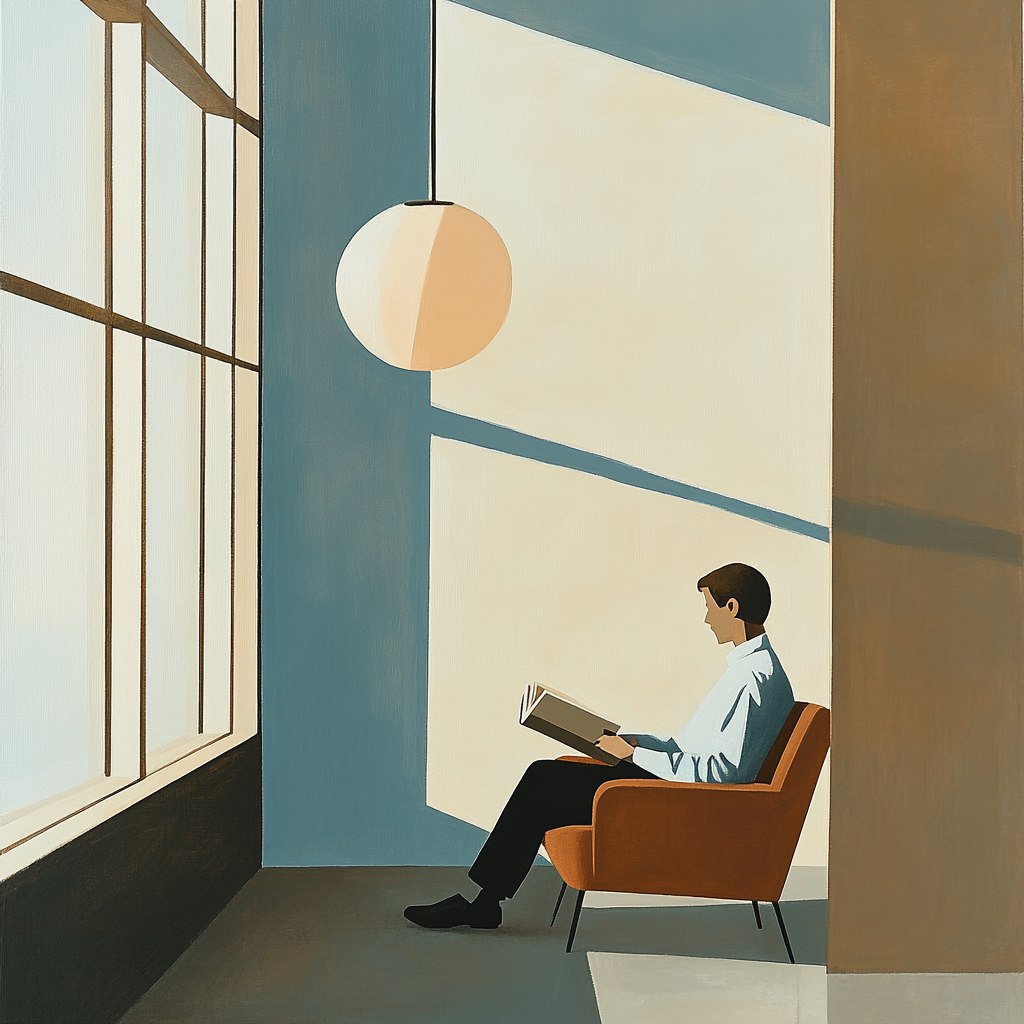 Edward Hopper Inspired Window Seat Afternoon Paint by numbers art