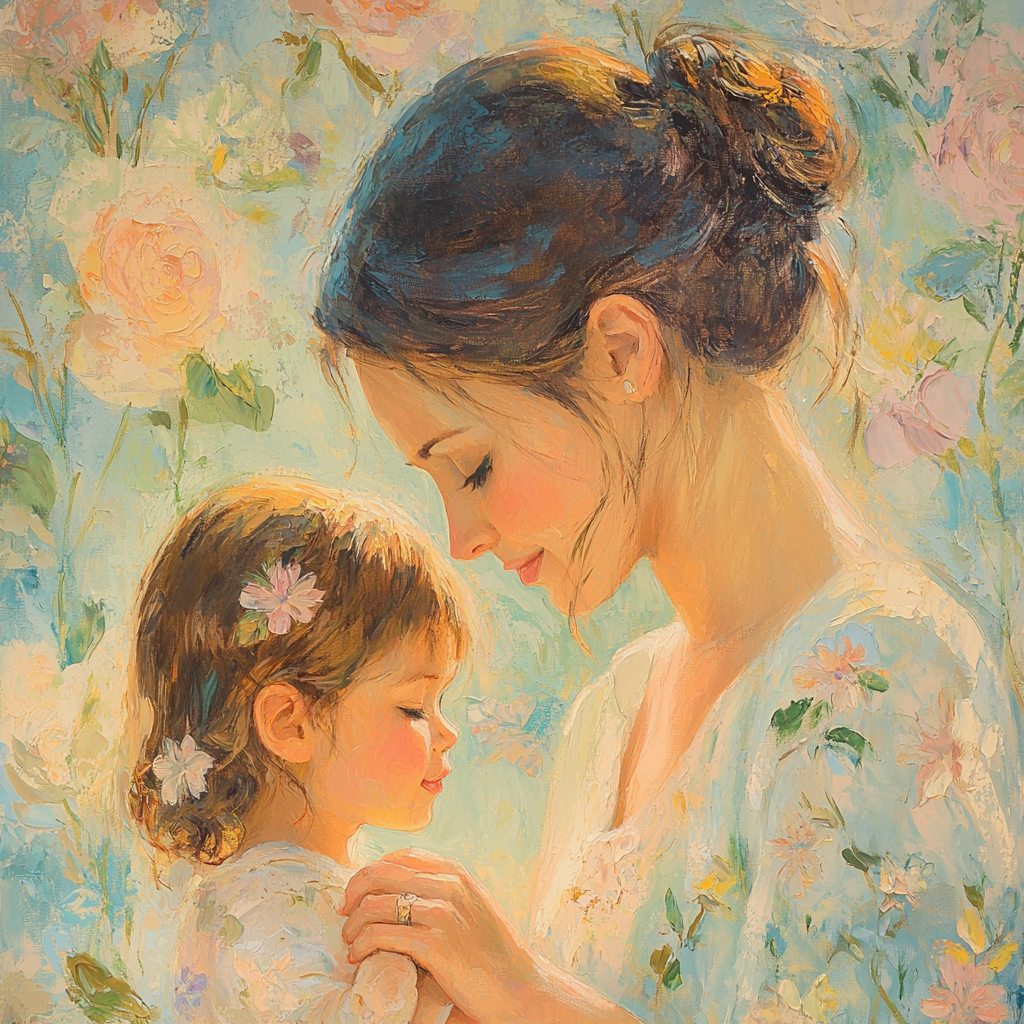 Mother’s Loving Hands Paint By Numbers