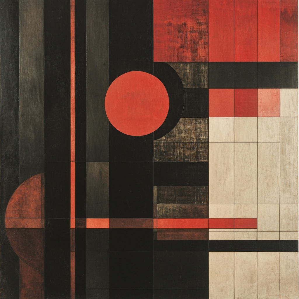 Kazimir Malevich Inspired Embracing Minimalism Paint By Numbers Kits