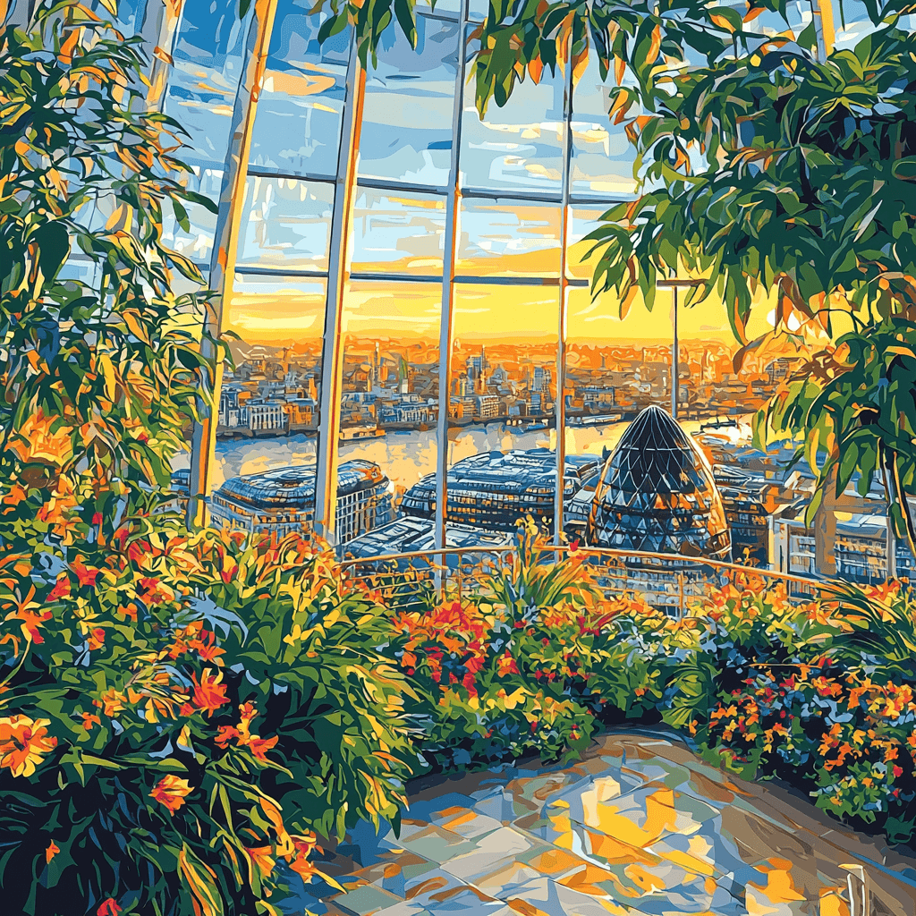 Sky Garden Paint By Numbers
