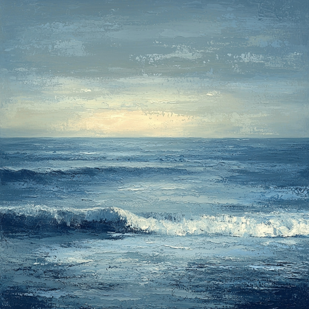 Edgar Degas Inspired Ethereal Ocean Mist Painting By Numbers Kit