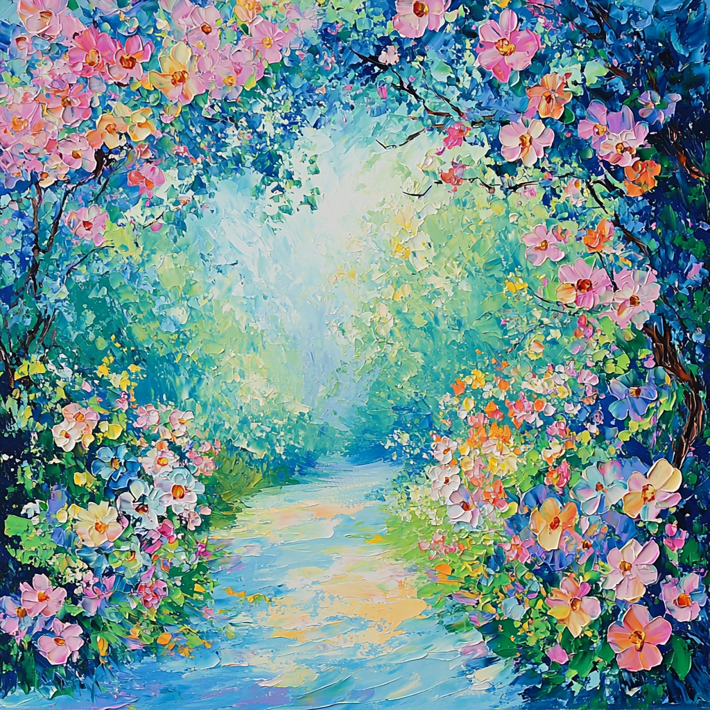 Mom's Garden Of Joy Painting By Numbers Kit