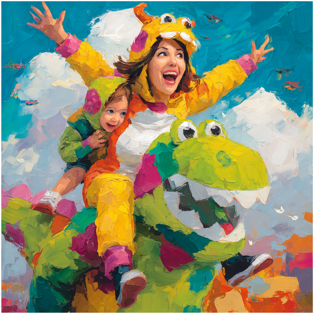 Moms And Monsters Painting Number Kit