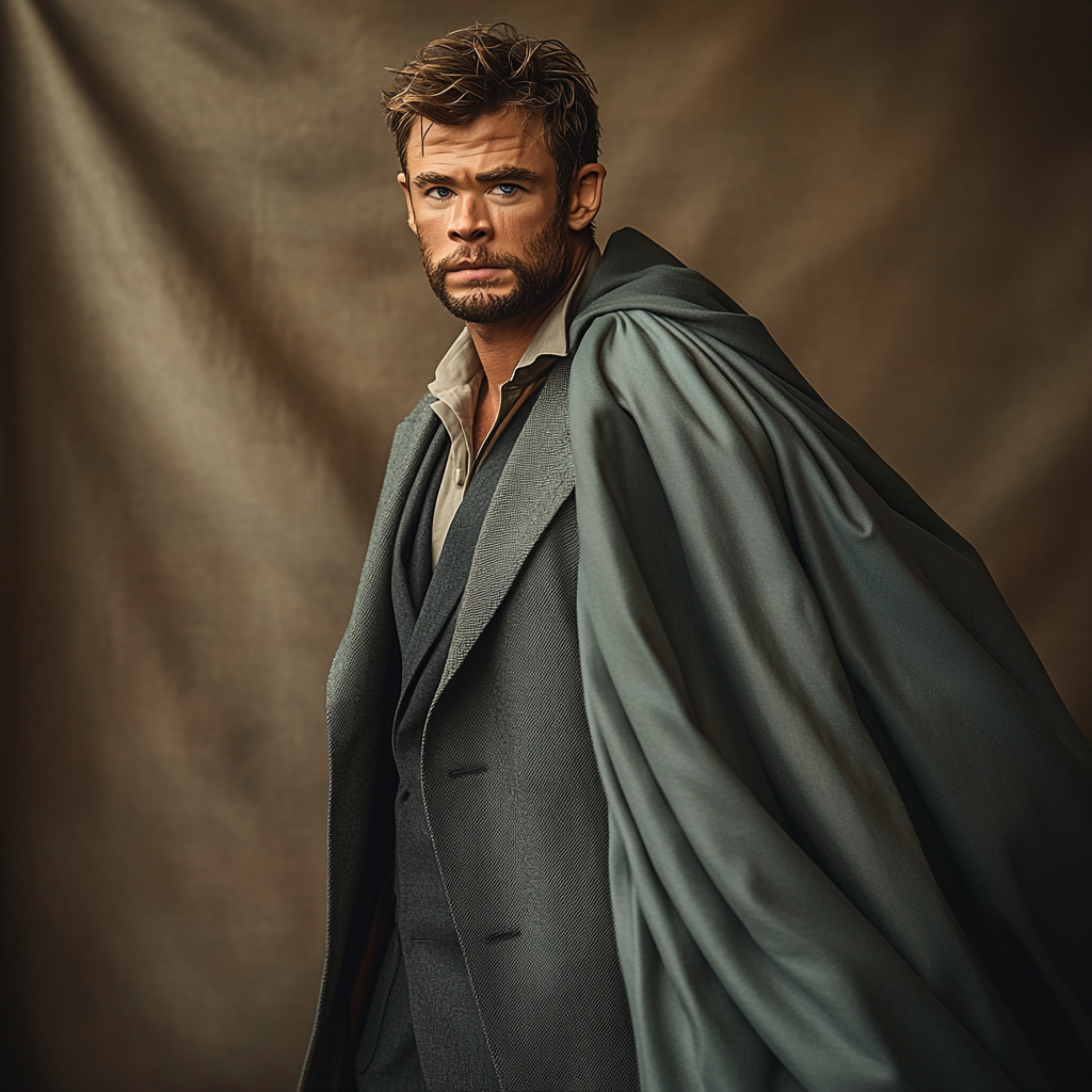 Chris Hemsworth: Hammered By Thunder And Elegance Paint by numbers kits