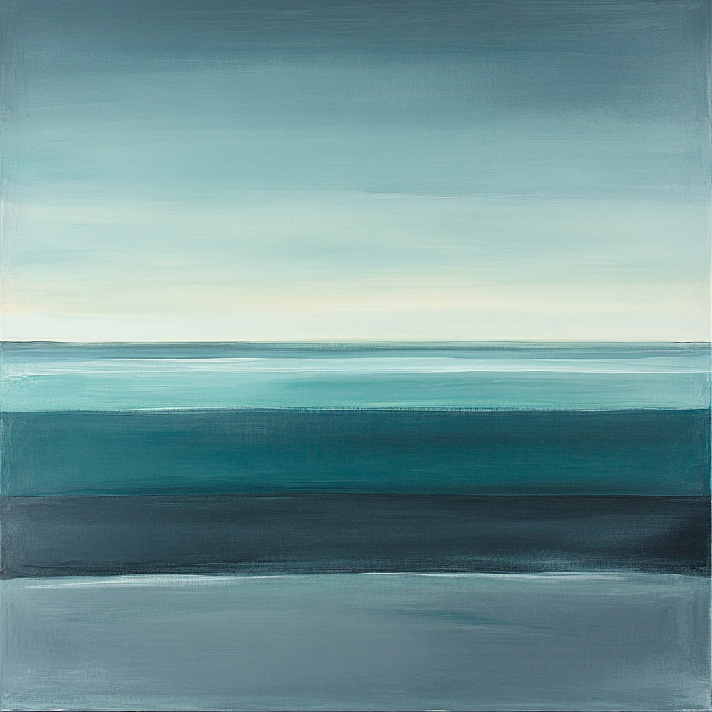 Mark Rothko Inspired Arctic Haze Paint by numbers kits