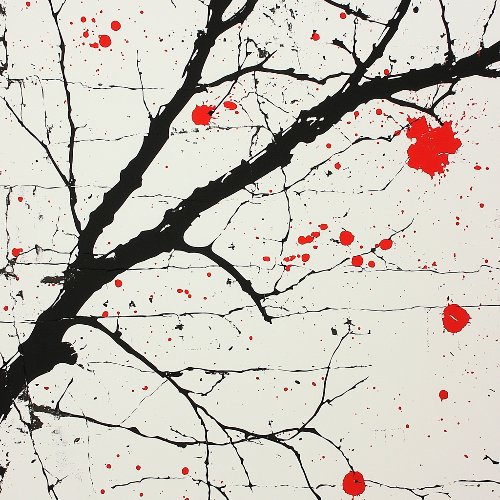 Banksy Inspired Nature's Rebellion Number Painting