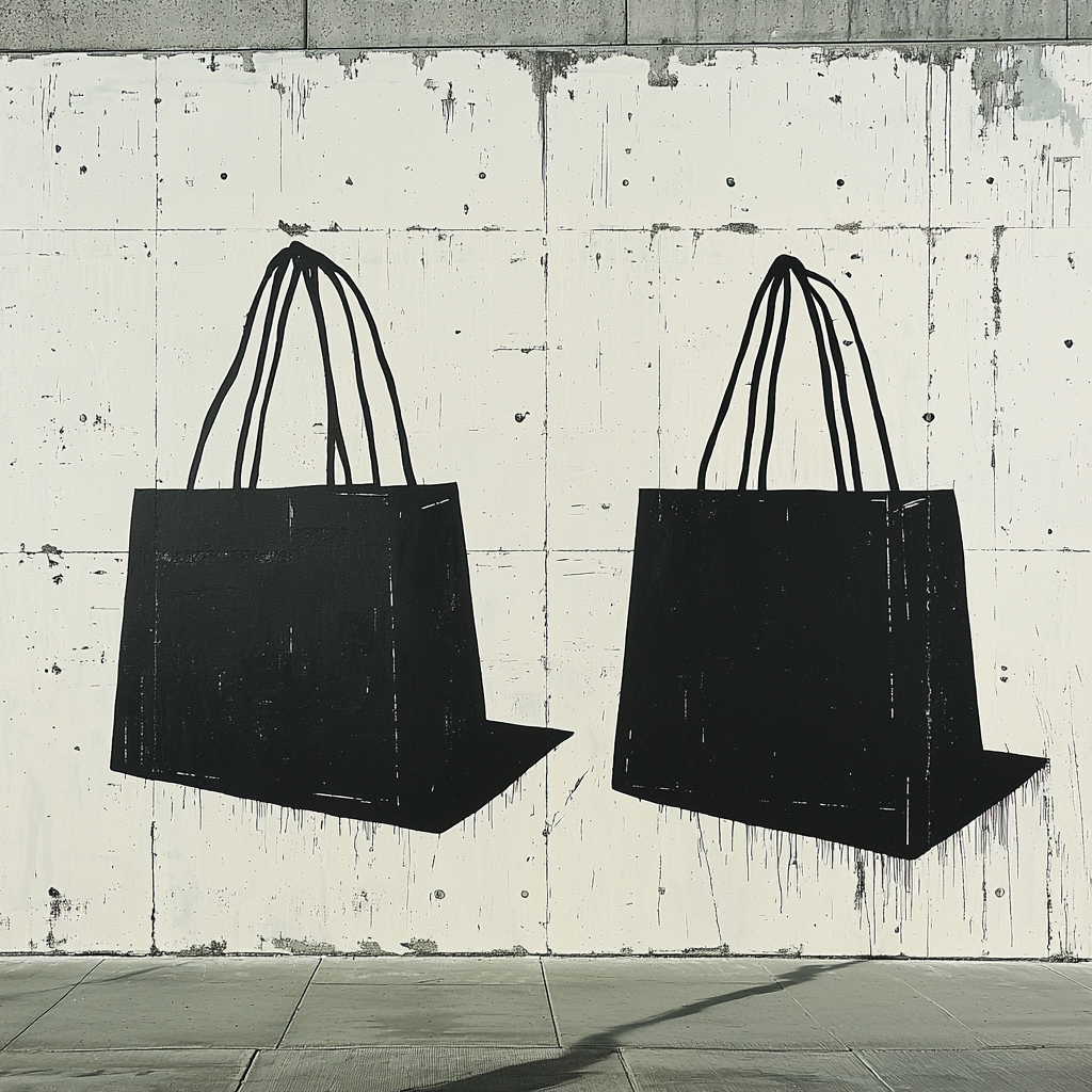 Banksy Inspired Veil Of Consumerism Painting By Numbers Kit