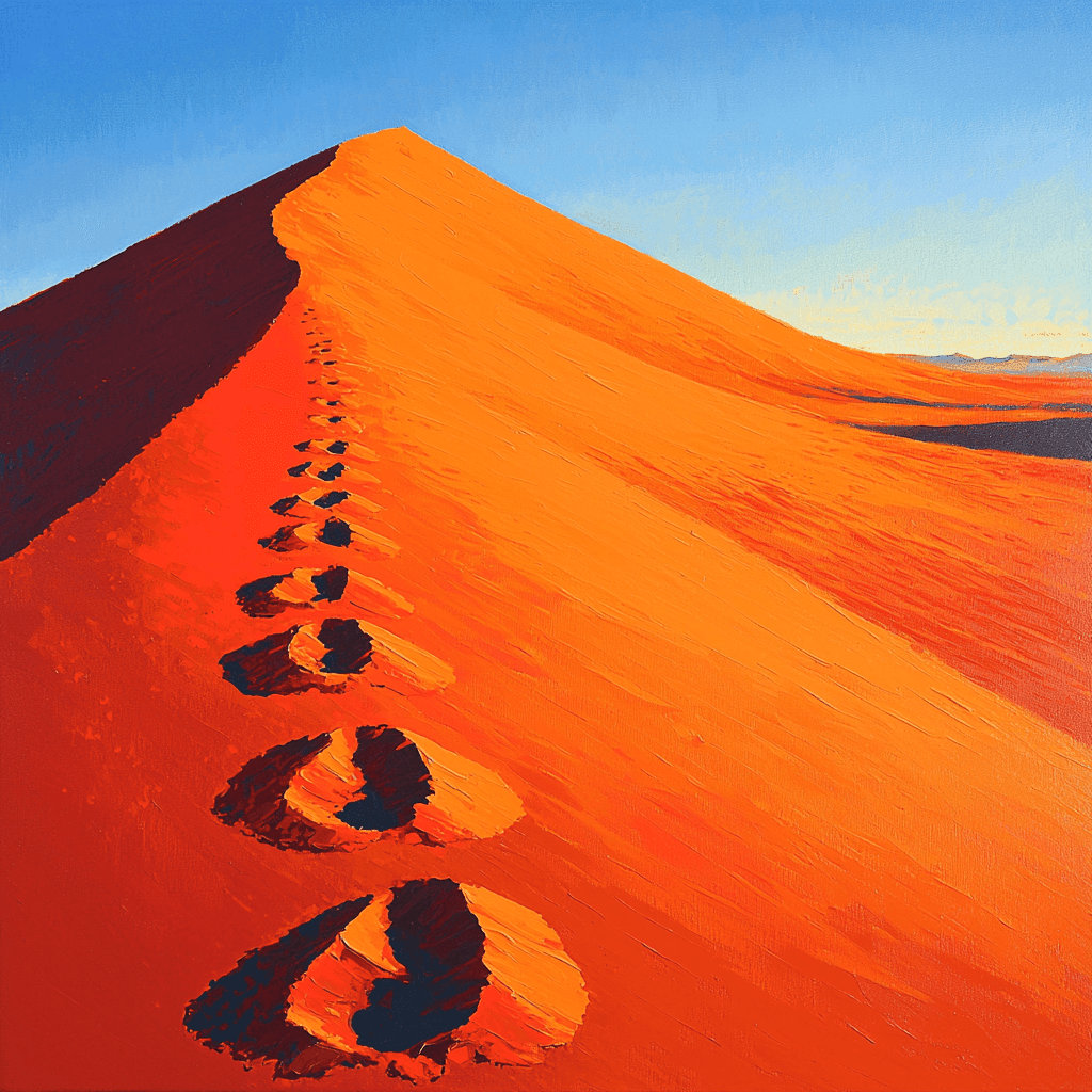 Namib Desert's Dune 45 Numbered Painting Kits