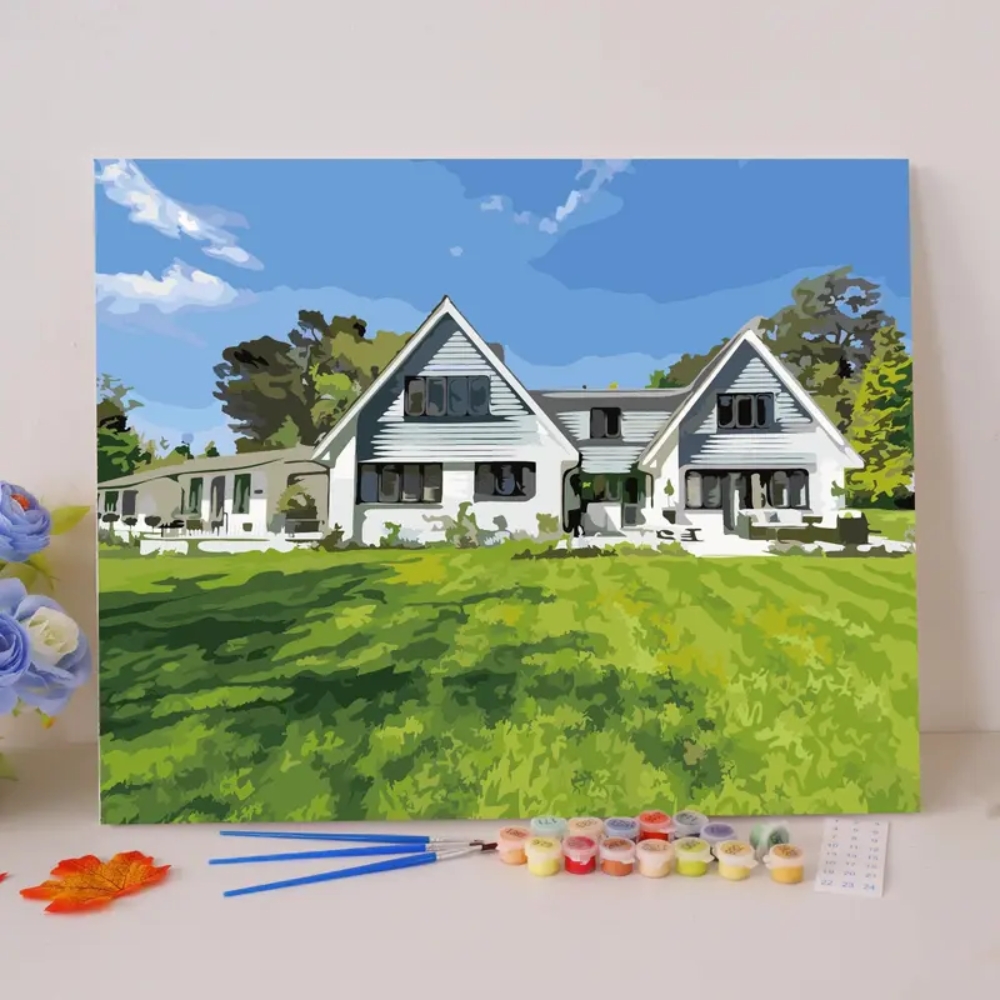 Custom paint | Paint by number kit | Paint kit adult | Diy | Gift for Her | for Him Gift for Loss of Loved One