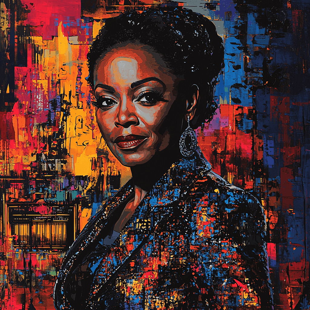 Viola Davis: The Unyielding Voice Of The Silver Screen Paint By Numbers Art