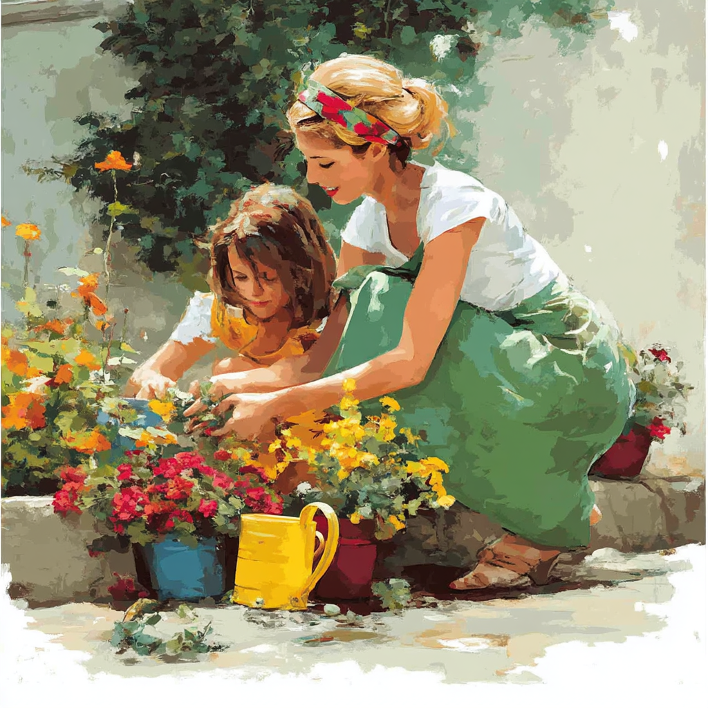 Garden Of Hopes Paint By Color